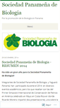 Mobile Screenshot of biologiapanama.org